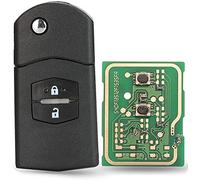 ProPlip Chiave completa con elettronica a programmare per Mazda 2 3 5 6 RX8 MX-5 CX-5 CX-7 CX-9 BT50 2 pulsanti 434MHz TELECOMANDO Vergine