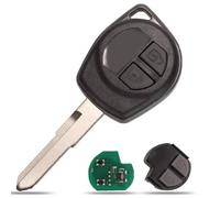 ProPlip - Chiave completa con elettronica da programmare, compatibile con Suzuki Swift Grand SX4 Splash Liana Aerio Vitara Agila Alto Jimny 2 pulsanti 434Mhz ID46 telecomando Vergine