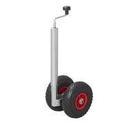 Doppia Ruota Protettiva 48mm 2x Kunststoff-Felge Con Gomme Pneumatici 260x85mm