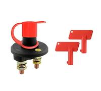 ProPlus 347027 - Sezionatore per batterie Nato 100 A 12 Volt 2 poli con 2 chiavi