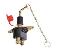 ProPlus 347031 Interruttore di separazione batteria Nochen Heavy Duty durata 500 Ampere punta 2500 A 2 poli interruttore principale Not Off interruttore