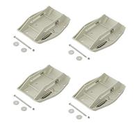 ProPlus 361519 4 Piastre Di Supporto Per Caravan Sottozzi Eckpfosten