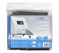 ProPlus 610306 - Copertura per coppia di serraggio per roulotte/timone e freccia Promo 610306, 20 x 215 x 240 mm, colore: Grigio