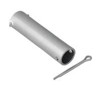 ProPlus Asse per ruota di supporto Ø 20 mm x 81 mm, ruota di prua in acciaio