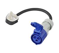 ProPlus Cavo Adattatore 40 cm, 3 x 2,5 mm², Spina UK a CEE