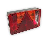 ProPlus Fanale posteriore, 6 funzioni, 218 x 140 mm, destro