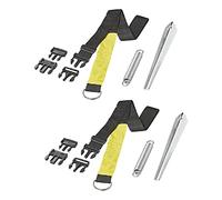 ProPlus Set di tiranti per tenda omnistor, tenda da sole, camper, roulotte, 2 x 3 m, con clip