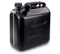 ProPlus 8 taniche per benzina da 20 l, in plastica, con tubo di riempimento e finestra di visualizzazione, approvazione ONU, tanica per carburante per benzina diesel