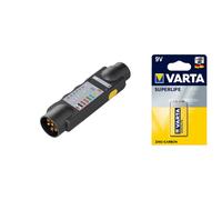 ProPlus Tester Luci Trailer 7 Poli Con Batteria, Per Auto e Rimorchi