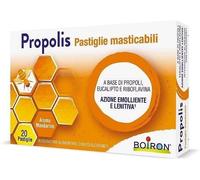 Propolis Pastiglie Masticabili per Mal di Gola e Raffreddore Gusto Mandarino 20 Pastiglie