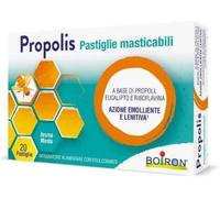 Propolis Pastiglie Masticabili per Mal di Gola e Raffreddore Gusto Menta 20 Pastiglie