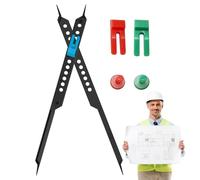 Proportional Divider Tool - ABS 25.3cm, Artist Scale Divider, 10 Inch Size | Exact Ratios, Drafting Compass Tool, Drawing Viewfinder Aid For Designers, Art Projects, Sketching, Painting