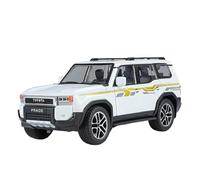 Proporzioni 1:24 Toyota Land Cruiser Prado LC250 SUV Lega Diecast Modello Auto Giocattolo Suono Giocattolo Collezionabile Modello Di Auto Adulti Ragazzi Ragazze Idee Regalo Giocattoli Metal Vehicles n