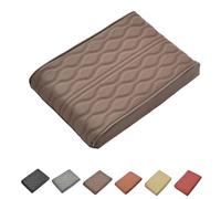 Proposition/Propostion Memory Cotton Car Armrest Box, Auto Leather Waterproof Center Middle Console Cover Pad, Memory Foam Previousin Cars Armrest Cover (1 Pcs*Coffee)