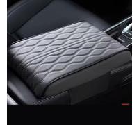 Proposition/Propostion Memory Cotton Car Armrest Box Pad, Auto Leather Waterproof Center Middle Console Cover Pad, Vehicle Memory Foam Armrest Seat Box Cushion Protecto (Gray,S)