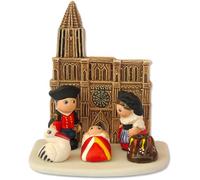 Proposte Religiose Presepe dal Mondo in Ceramica da Collezione Dipinto a Mano (Strasburgo)