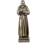 Proposte Religiose Statua San Pio (Padre Pio) di Pietrelcina in Resina cm 30 color Bronzo - MADE IN ITALY
