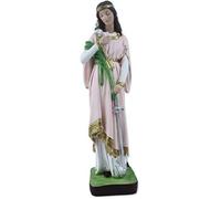 Proposte Religiose Statua Santa Filomena in Resina. Altezza cm 30. Dipinta a Mano.