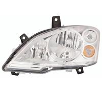 PROPOSTEONLINE Fanale per Classe V VIANO W639 2010 Sinistro H7 alogeno con Motore elettrico +correzione Assetto Fari +indicatore direzione