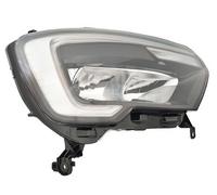 PROPOSTEONLINE Fanale per Renault MASTER 2019> Destro H7-H1 a LED pred. per regol. elettrica con correzione Assetto Fari +Luce diurna a LED