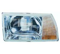 PROPOSTEONLINE Fanale Proiettore realizzato per Citroen C15 da anno 1991 lato passeggero H4 alogeno con indicatore direzione 95535309