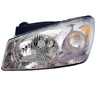 PROPOSTEONLINE Fanale Proiettore realizzato per KIA CERATO da anno 2004 lato conducente H4 alogeno con Motore elettrico A9738200221