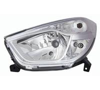 PROPOSTEONLINE Fanale realizzato per Dacia LODGY 2012> Sinistro alogeno pred. reg. elettrica c/indicatore direz. Parabola cromata 260605913R