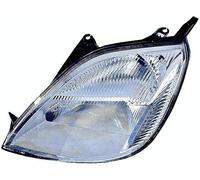 PROPOSTEONLINE Fanale realizzato per Ford FIESTA 2002-2005 lato conducente H4 alogeno con Motore elettrico +indicatore direzione 1198225