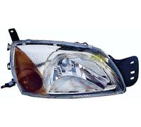 PROPOSTEONLINE Fanale realizzato per Ford FIESTA/COURIER lato passeggero H4 alogeno con Motore elettrico +indicatore direzione 1127895