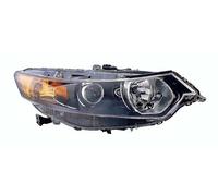 PROPOSTEONLINE Fanale realizzato per Honda ACCORD 2008 Destro H1-HB3 alogeno predisposto per regolazione elettrica Parabola nera 33100TL0G01