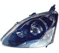 PROPOSTEONLINE Fanale realizzato per Honda CIVIC TYPE-R 2003 Sinistro H1 alogeno pred. reg. elettrica Parab. nera c/Lenticolare 33151S5TG61