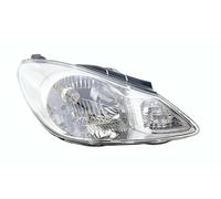 PROPOSTEONLINE Fanale realizzato per Hyundai i10 2008-2010 lato passeggero H4 alogeno con Motore elettrico +indicatore direzione 921020X020