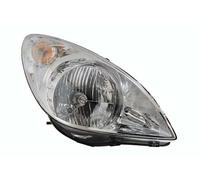 PROPOSTEONLINE Fanale realizzato per Hyundai i20 2009-2012 lato passeggero H4 alogeno con Motore elettrico +indicatore direzione 921021J010