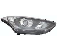 PROPOSTEONLINE Fanale realizzato per Hyundai i30 2015 lato passeggero H7-H7-H7-PY21 alogeno con Motore elettrico Parabola nera 92102A6040