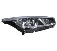 PROPOSTEONLINE Fanale realizzato per KIA CEED 5 Porte 2012 lato conducente H7-H7-H7-PY21 a LED con Motore elettrico Parabola nera 92101A2020