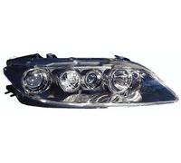 PROPOSTEONLINE Fanale realizzato per Mazda 6 2005 Destro H1 alogeno pred. per regol. elettrica con Fendinebbia Parabola nera GRYR510K0D