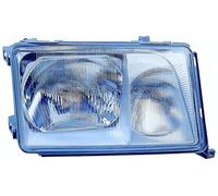 PROPOSTEONLINE Fanale realizzato per Mercedes 200 W124 1993 lato conducente H4-H3 alogeno predisposto per regolazione pneumatica A1248209459