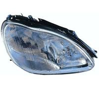 PROPOSTEONLINE Fanale realizzato per Mercedes Classe S W220 lato Destro H7-H7-H1 alogeno predisposto per regolazione elettrica A2208200261