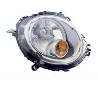 PROPOSTEONLINE Fanale realizzato per Mini MINI 2006-2013 lato passeggero H4 alogeno con Motore elettrico +indicatore direzione 63122751264