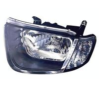 PROPOSTEONLINE Fanale realizzato per Mitsubishi L200 c. sing. Sinistro alogeno pred. per regol. elettrica con indicatore direzione 8301A687