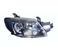 PROPOSTEONLINE Fanale realizzato per Mitsubishi OUTLANDER '03 Destro HB3 alogeno pred. per regol. elettrica Parabola nera 8301A176