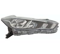 PROPOSTEONLINE Fanale realizzato per Nissan MICRA 2017> Destro H11-H9 a LED pred. per regol. elettrica con Luce diurna a LED 260105FA0A