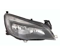 PROPOSTEONLINE Fanale realizzato per Opel ASTRA J 2013> Destro H7 alogeno c/Motore elett. c/Assetto Fari Parabola Nero lucido 13371596