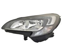 PROPOSTEONLINE Fanale realizzato per Opel CORSA 2015-2019 lato conducente H7-H7-PSY24W a LED con Motore elettrico +Luce diurna a LED 1216873