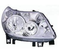 PROPOSTEONLINE Fanale realizzato per Peugeot BOXER 2011 Destro H7-H15 alogeno con Motore elettrico +Luce diurna +Connettore 8 PIN 1606927680