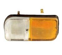 PROPOSTEONLINE Fanale realizzato per Renault 4 dal 1961 al 1986 anteriore Destro Luci Bianco e Arancio