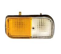 PROPOSTEONLINE Fanale realizzato per Renault 4 dal 1961 al 1986 anteriore Sinistro Luci Bianco e Arancio