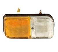 PROPOSTEONLINE Fanale realizzato per Renault 4 dal 1961 al 1986 anteriore Sinistro Luci Bianco e Arancio