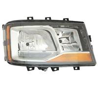PROPOSTEONLINE Fanale realizzato per Scania SERIE G/P/R/S/T lato guida H7-H7-H21W a LED con regolazione manuale +Luce diurna a LED 2379889