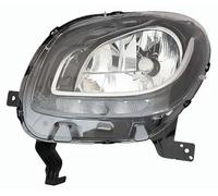 PROPOSTEONLINE Fanale realizzato per Smart FORTWO da anno 2014 lato conducente H4 a LED con Luce diurna a LED Parabola nera A4539061001